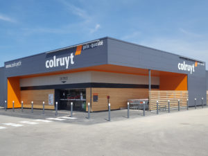 Colruypt magasin en charpente metallique Colruypt magasin en charpente metallique