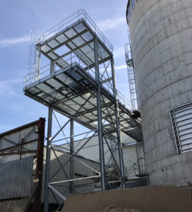 Serrurerie industrielle Plateforme technique Egger Batiment service